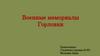 Военные мемориалы Горловки