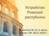 Устройство Римской республики