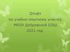 Отчёт по учебно-опытному участку МКОУ Дубровской СОШ