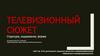 Телевизионный сюжет. Структура, содержание, форма