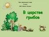 В царстве грибов. Урок окружающего мира. 3 класс