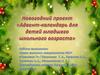 Новогодний проект "Адвент-календарь для детей младшего возраста"