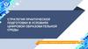 Стратегия практической подготовки в условиях цифровой образовательной среды
