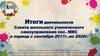Итоги деятельности Совета школьного ученического самоуправления пос. МИС
