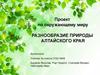 Разнообразие природы Алтайского края