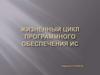 Жизненный цикл программного обеспечения ИС