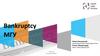 Bankruptcy МГУ