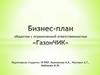 Бизнес - план общества с ограниченной ответственностью «ГазонЧИК»