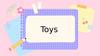 Toys. Game