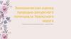 Экономическая оценка природно-ресурсного потенциала Уральского округа
