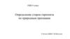 Определение сторон горизонта по природным признакам