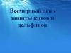 Всемирный день защиты китов и дельфинов