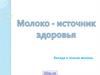 Беседа о пользе молока