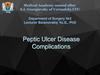Peptic Ulcer Disease Complications