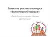 Заявка на участие в конкурсе «Волонтерский прорыв»