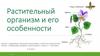 Особенности растительного организма (9 класс)