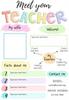 Meet Your Teacher (editable)