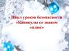 Цикл уроков безопасности «Каникулы со знаком «плюс»