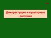 Дикорастущие и культурные растения