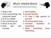 Music related idioms