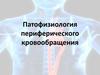 Патофизиология периферического кровообращения