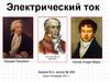 Электрический ток. Луиджи Гальвани. Ампер Андре Мари