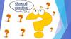 General question. Общий вопрос и специальный вопрос