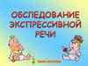 Обследование экспрессивной речи у детей 4-6 лет