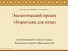 Экологический проект «Кормушка для птиц»