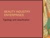 Beauty industry enterprises