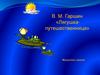 В.М. Гаршин «Лягушка-путешественница»