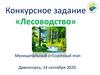Конкурсное задание «Лесоводство»