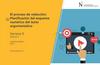 El proceso de redacción: Planificación del esquema numérico del texto argumentativo