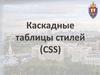 Каскадные таблицы стилей (CSS). Основы. Шрифт