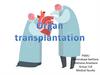 Organ transplantation