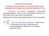 Квантовая оптика. Тепловое излучение, его характеристики, законы излучения абсолютно черного тела