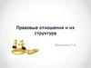 Правовые отношения и их структура