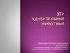 Эти удивительные животные