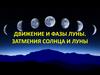 Движение и фазы Луны. Затмения Солнца и Луны