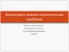 Бензапирен-химико-экологическая проблема