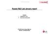 Russia R&D Lab January report