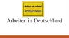 Arbeiten in Deutschland
