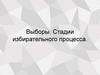 Выборы. Стадии избирательного процесса