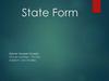 State form