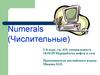 Numerals (числительные)