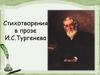 Стихотворения в прозе И.С.Тургенева