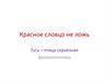 Красное словцо не ложь. Гусь – птица серьёзная фразеологизмы