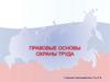Правовые основы охраны труда