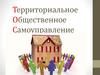 Территориальное общественное самоуправление (ТОС)
