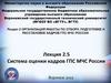 Система оценки кадров ГПС МЧС России